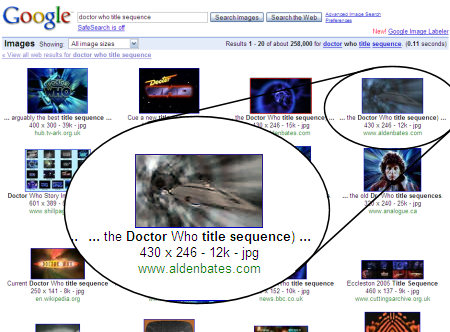 Google Image Search screenshot
